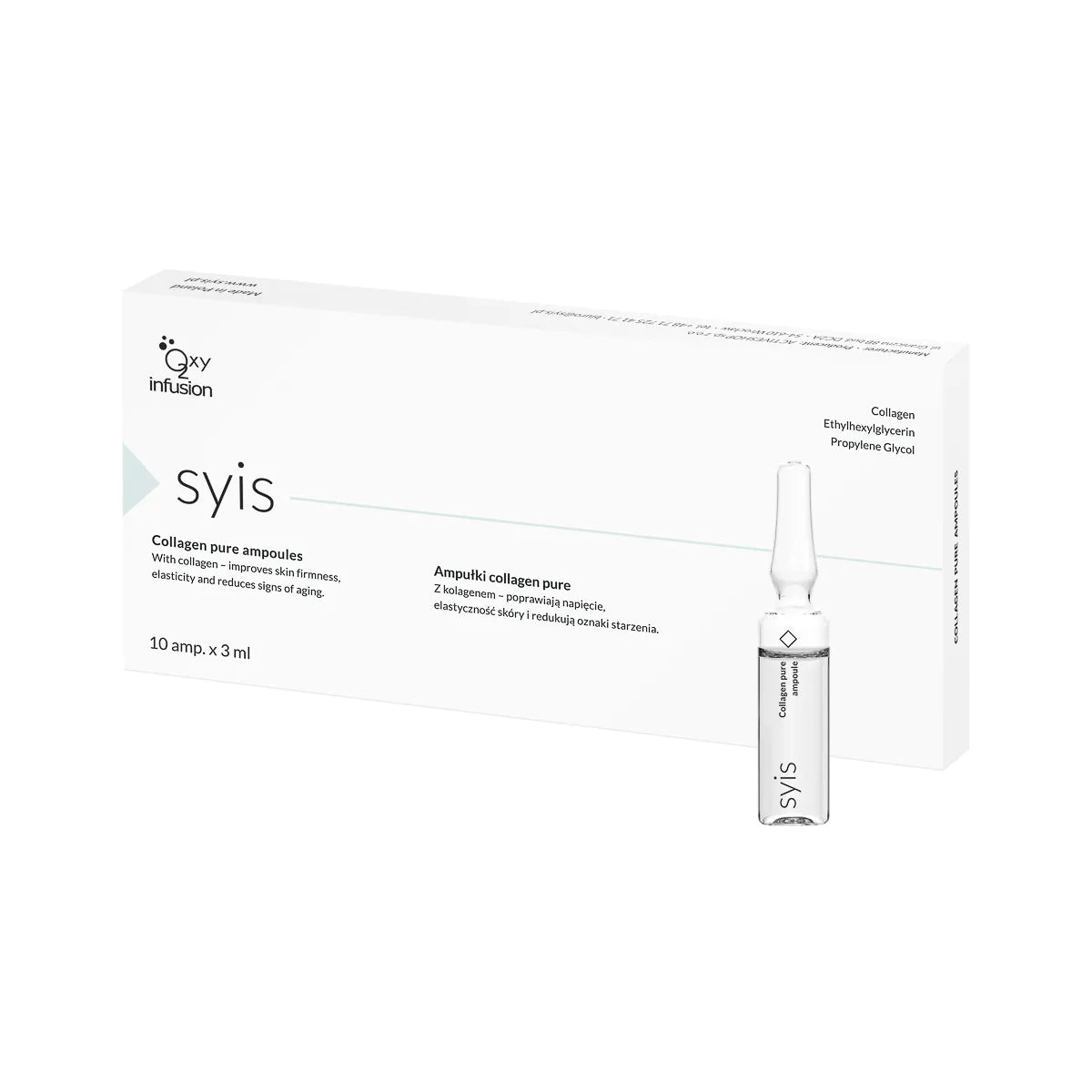 Syis Kollagenampuller 10 x 3 ml - 100% Kollagen