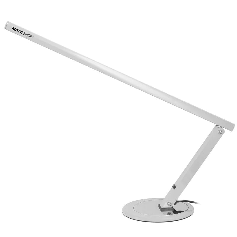 Liten LED-skrivbordslampa vit