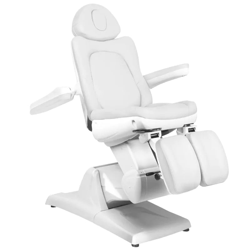 Azzurro 870S Elektrisk Fotvårdsstol  – 3 Motorer, Vit