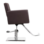 Gabbiano Helsinki hairdressing chair brown