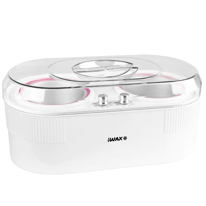 iWax vaxvärmare 2-i-1-burk 400 ml + 800 ml 400W