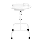 Foldable Nail Table 4031 White with Bag - Portable Manicure Table