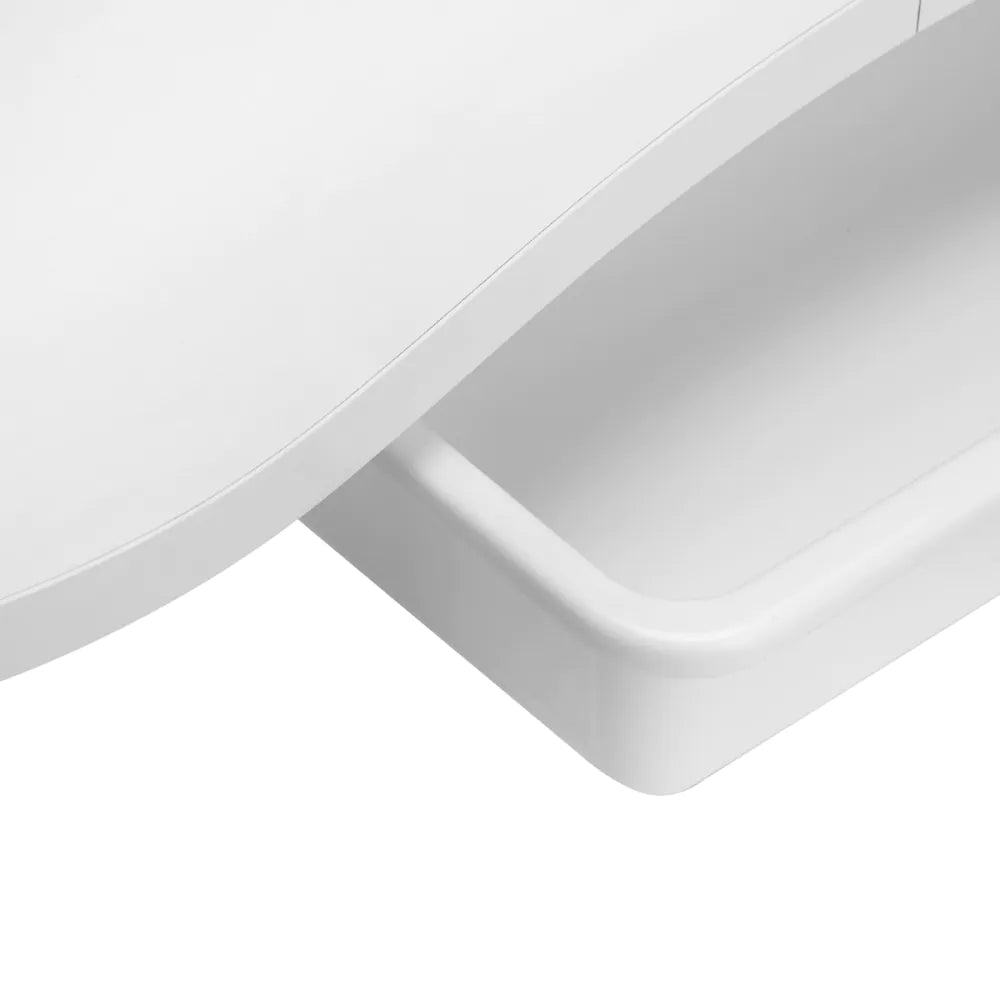 Foldable Nail Table 4031 White with Bag - Portable Manicure Table