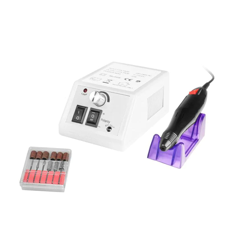 Elektrisk nagelfil Merc vit