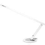 Small white LED desk lamp
