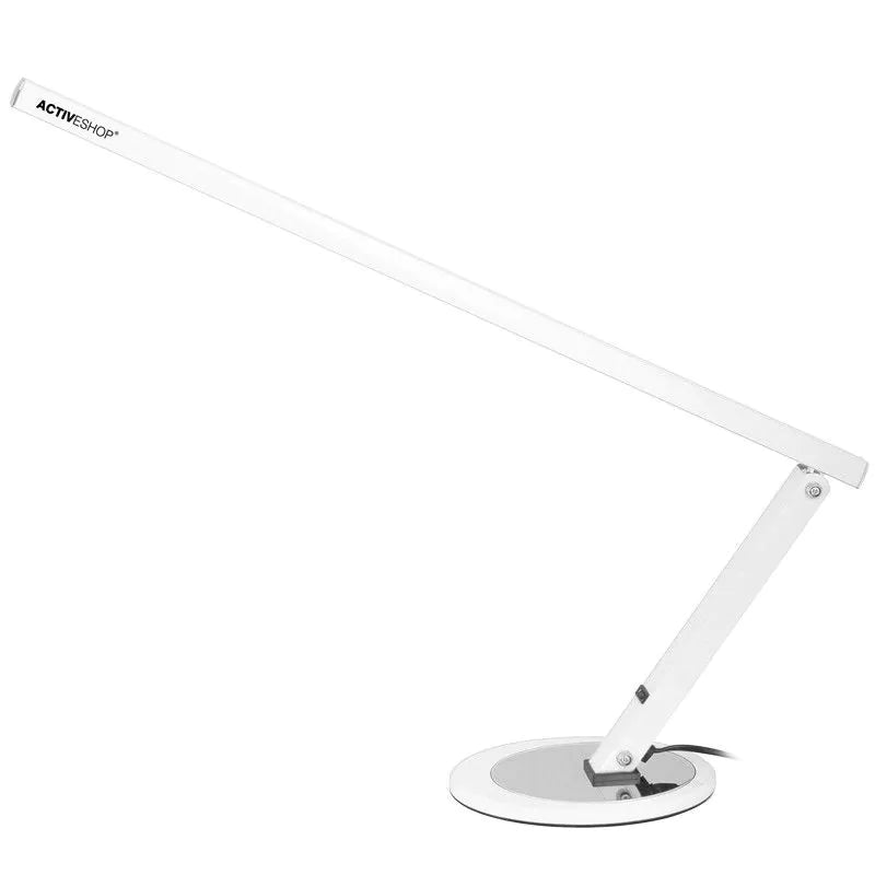 Liten LED-skrivbordslampa vit
