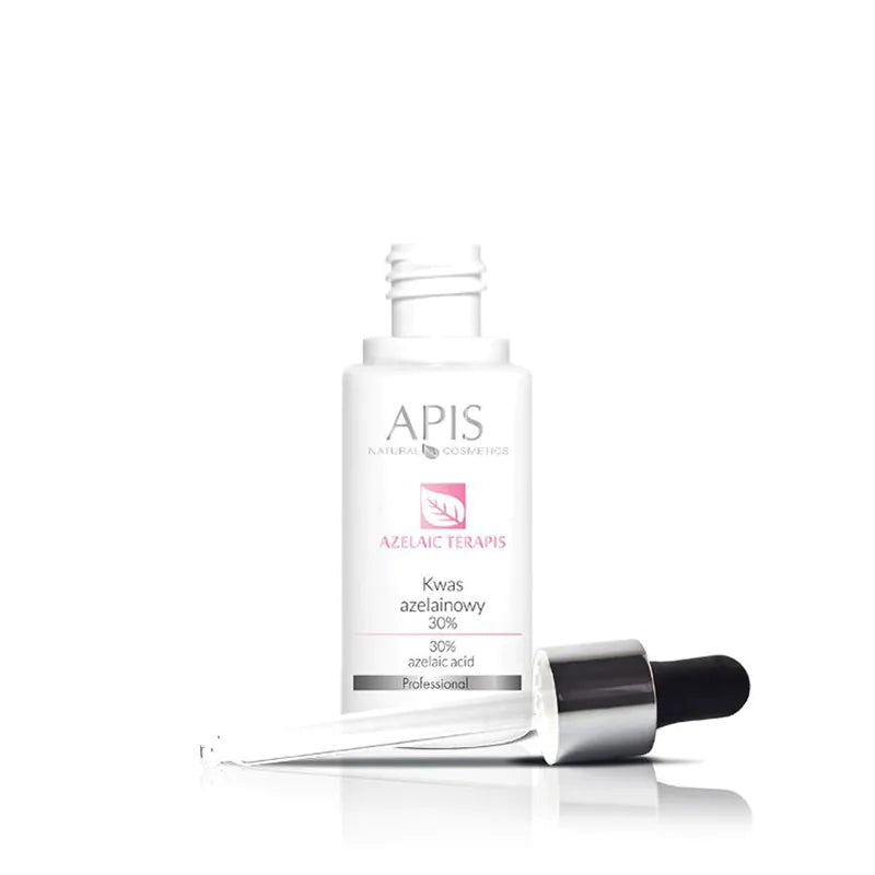 Apis Azelainsyra 30% Peeling – Antibakteriell Exfoliering pH 2,25