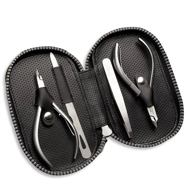 Nghia Export MD-33 Manikyr- & Pedikyrset – 4 Delar Professionella Verktyg