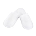 Helvita Frotté tofflor 10-pack halkfria