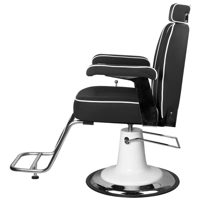 Gabbiano Amadeo Barberstol – Eko-läder med Hydraulisk Bas