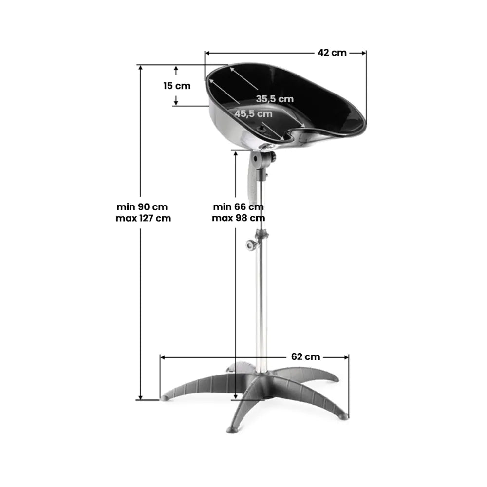 Gabbiano Portabel Schamponering – FT35