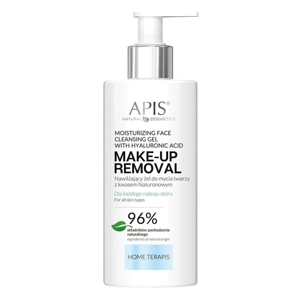 Apis – Återfuktande Ansiktsrengöring & Make-up Remover med Hyaluronsyra 300ml