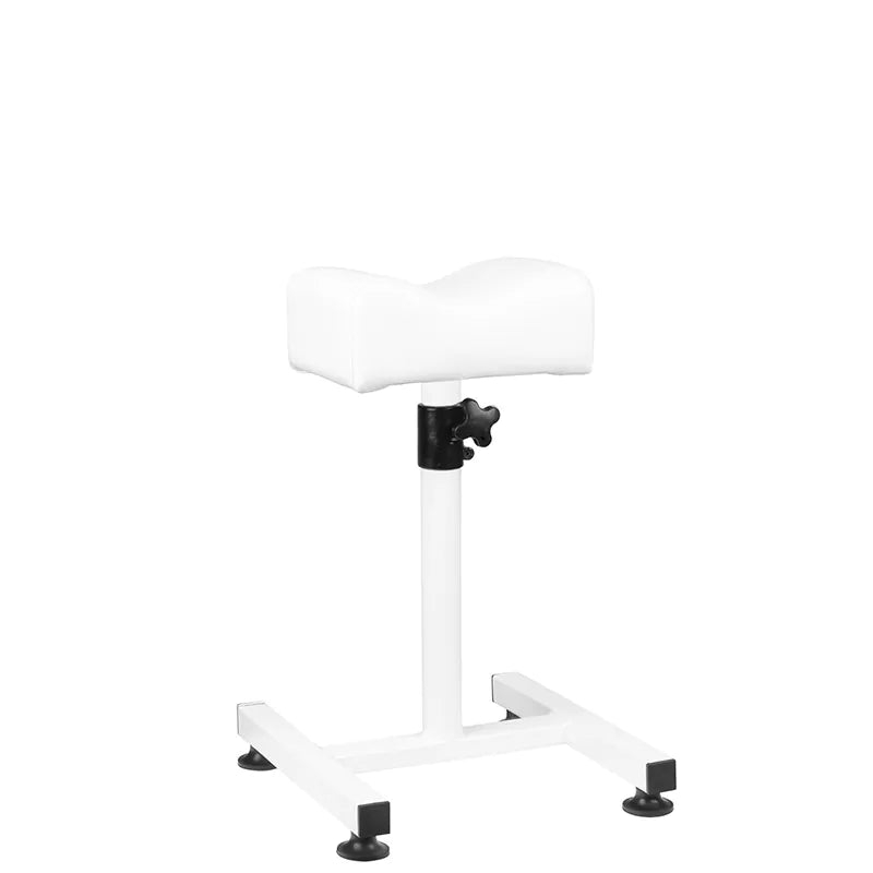 Pedicure Footstool 117 White - Height-Adjustable Footrest for Professional Pedicures