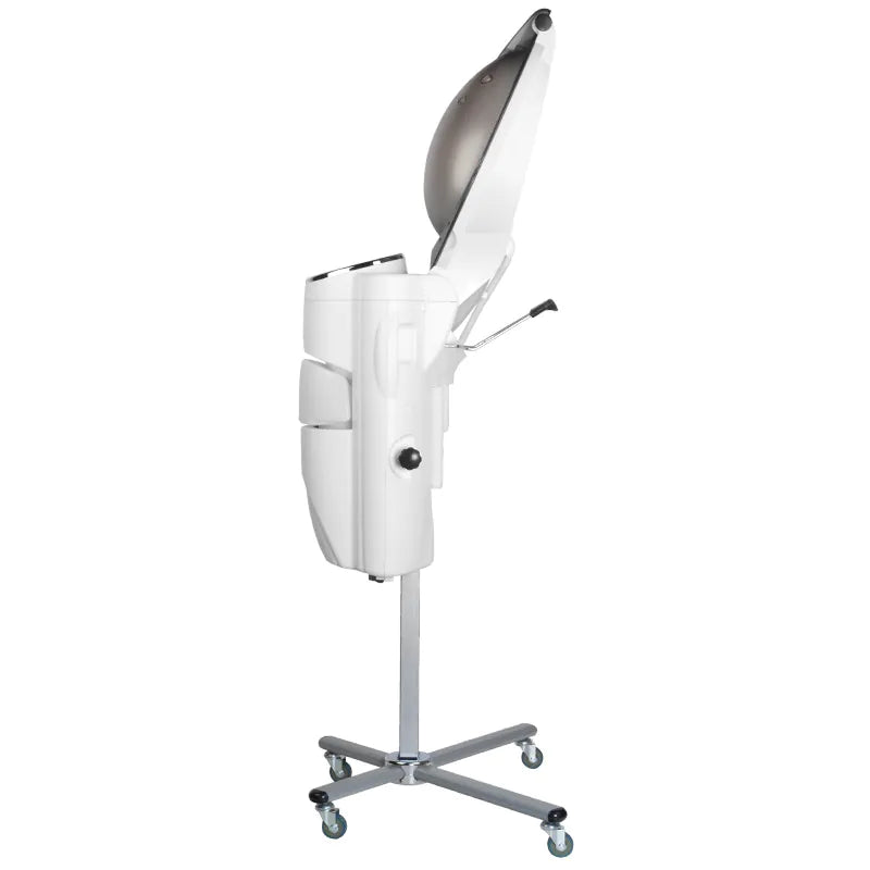 Gabbiano standing hairdressing steamer with active ozone, white
