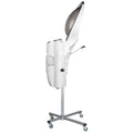 Gabbiano standing hairdressing steamer with active ozone, white