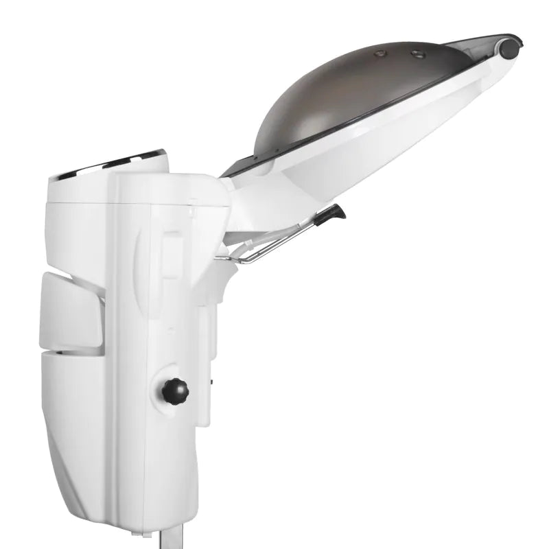 Gabbiano standing hairdressing steamer with active ozone, white