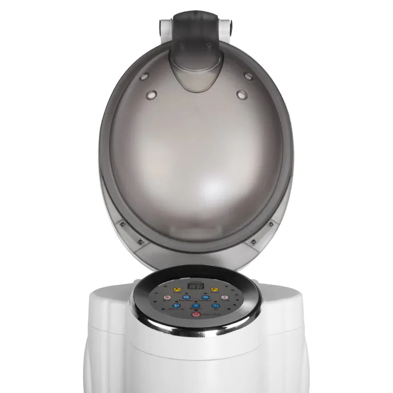 Gabbiano standing hairdressing steamer with active ozone, white