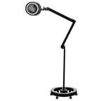 Luplampa Elegante  60 LED SMD 5D svart med stativ