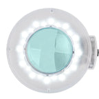 Förstoringslampa Led + vit stativ S5 justerbar ljus