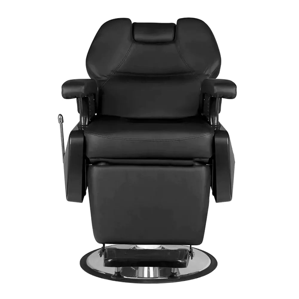 Hair System New York Barberstol Svart – Hydraulisk & Justerbar
