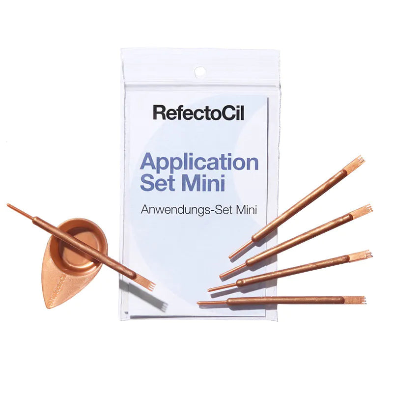 RefectoCil Appliceringsset Mini Roséguld – 5 Skålar & 5 Appliceringsstift