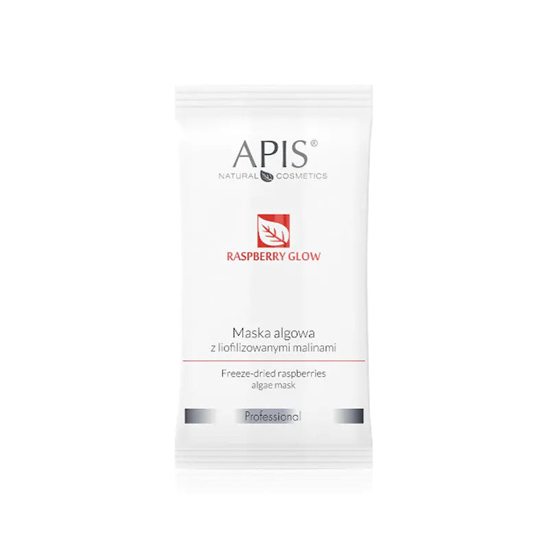Apis Hallonglöd – Algmask med Frystorkade Hallon & Ceramider 20g