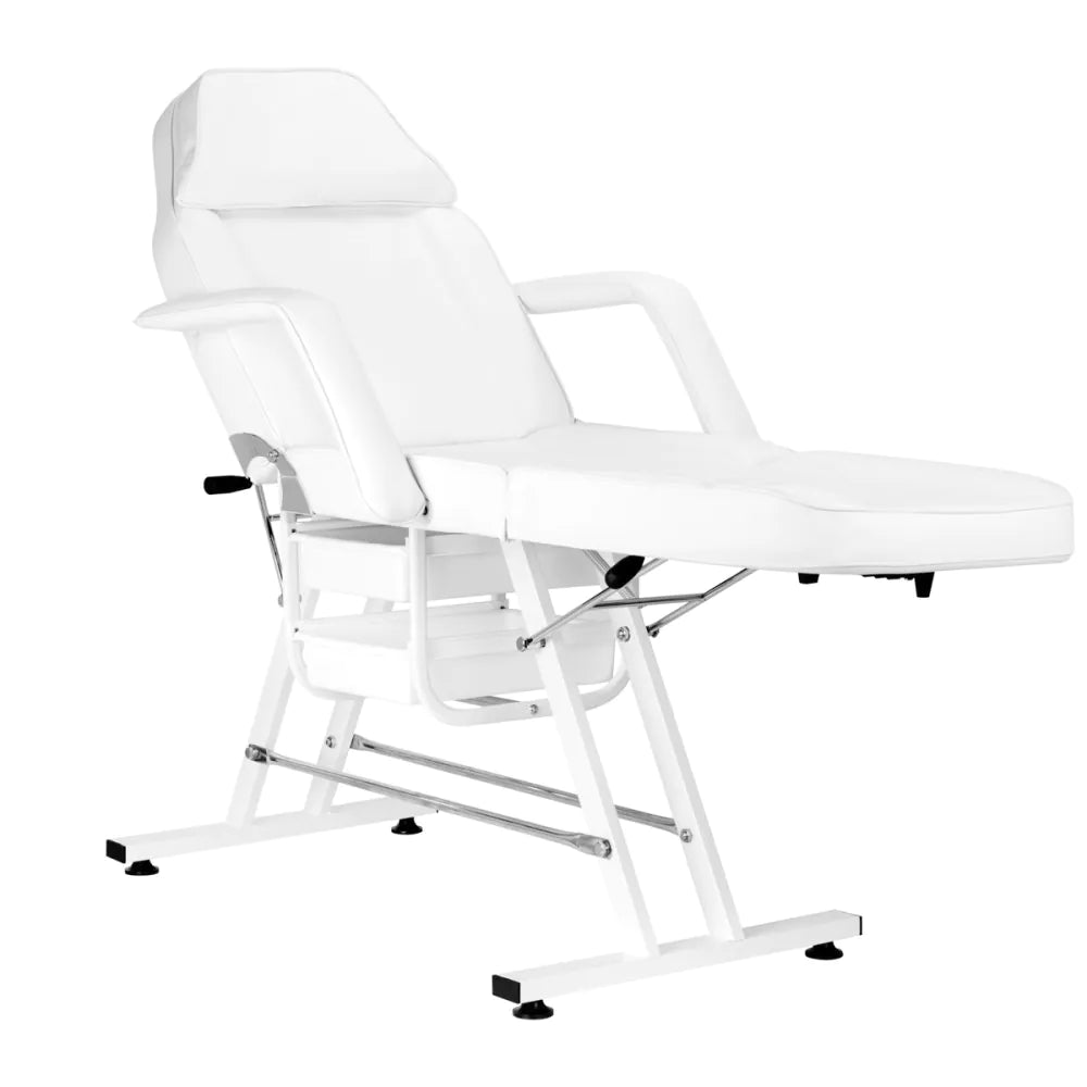 Sillon behandlingsbänk med lådor vit