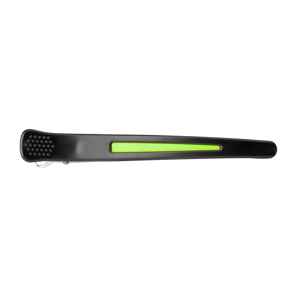 Hårklämmor E-13 – 6 st, 11,5 cm, Mix Neon