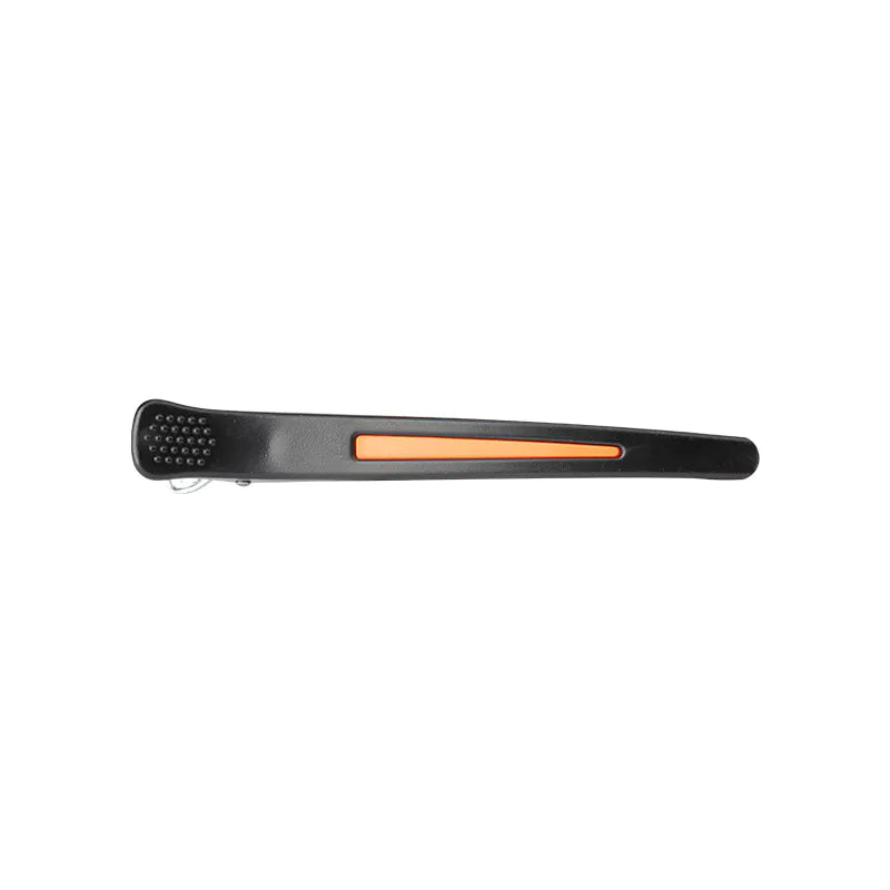 Hårklämmor E-13 – 6 st, 11,5 cm, Mix Neon