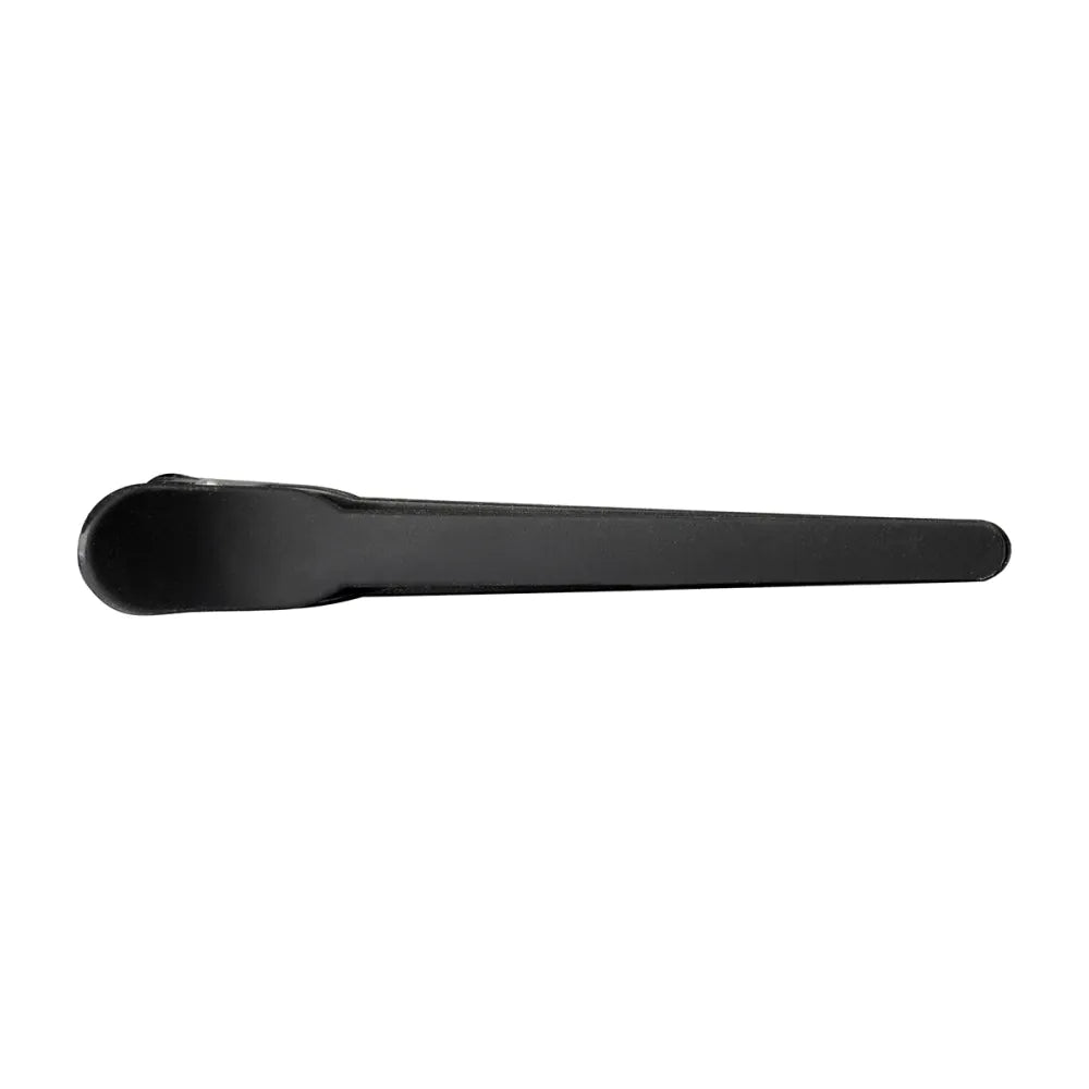 Frisörklämmor E-17 – 6 st, 10,5 cm, Svarta