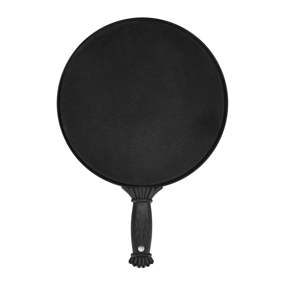 Rund spegel med Handtag Q-35 – Svart, Ø25 cm