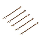 Hårnålar E-57 – 120 st  gold, 5,6 cm