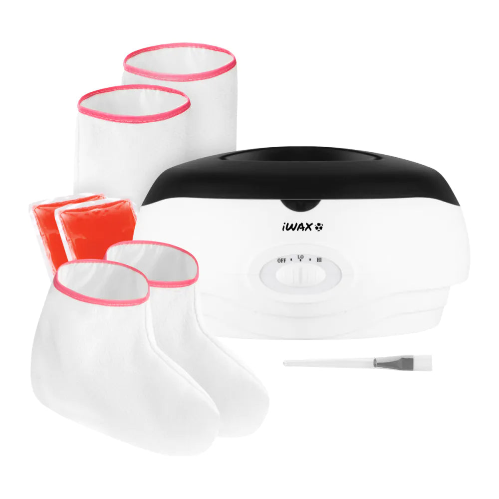 Paraffinvax värmare  vit XXL-set