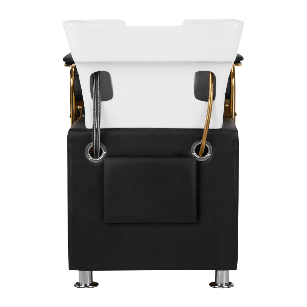 Gabianno shampoo unit with foot care station