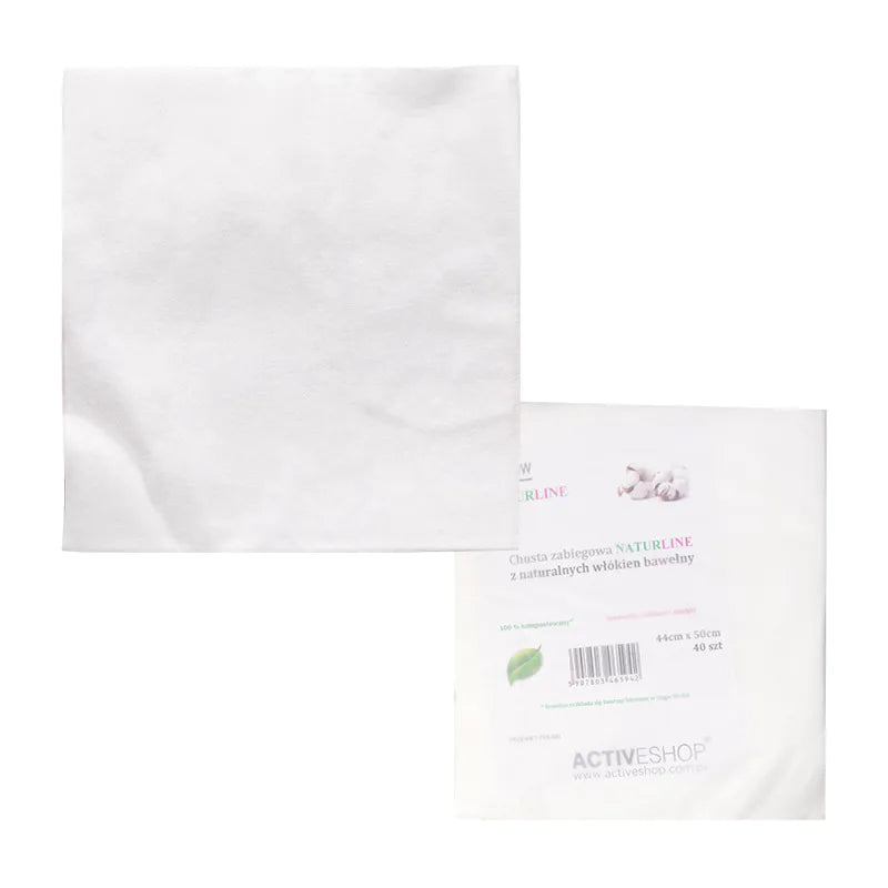 Ekologiska Bomullsduk 44x50 cm – 100% Komposterbar, 40-pack