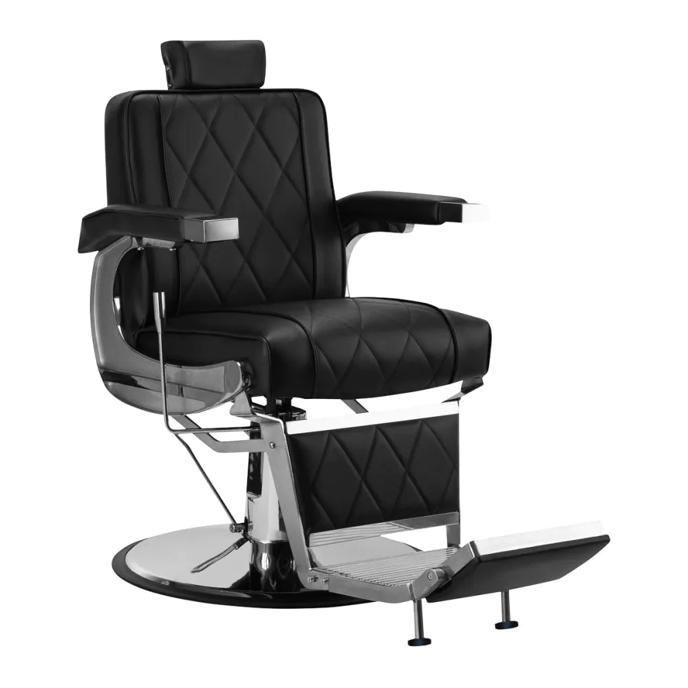 Barberstol Hair System BM88066 – Hydraulisk lyft & justerbart rygg- och fotstöd