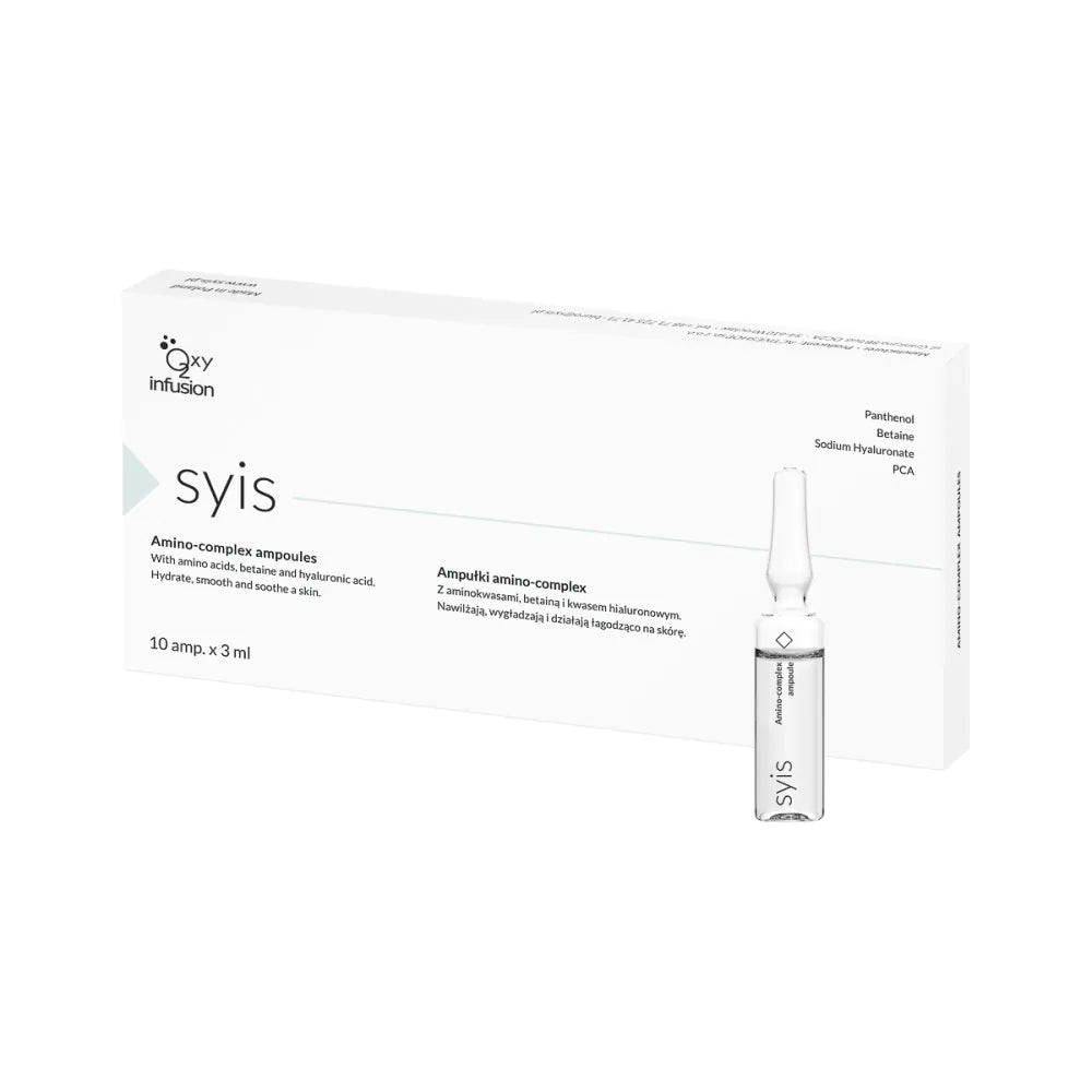 Syis Aminokomplex Ampuller 10 x 3 ml – NMF, Hyaluronsyra & Panthenol