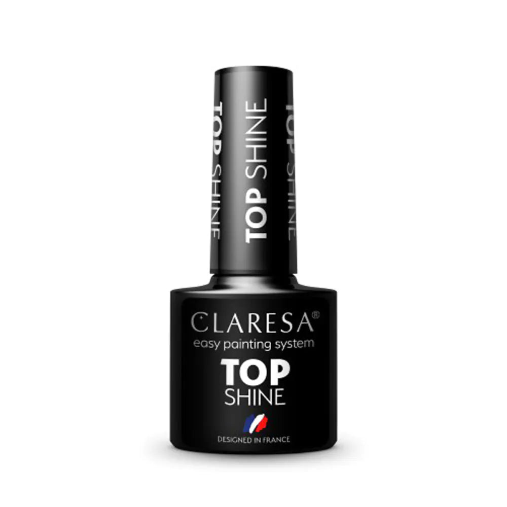 Claresa Top Shine 5g – Högglänsande Överlack för Gellack UV/LED