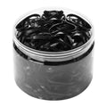 Silikonhårband Svart för Flätning – 300-pack