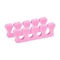 Tåspridare för Pedikyr 100-pack – Rosa Hjärtformade Skumseparatorer