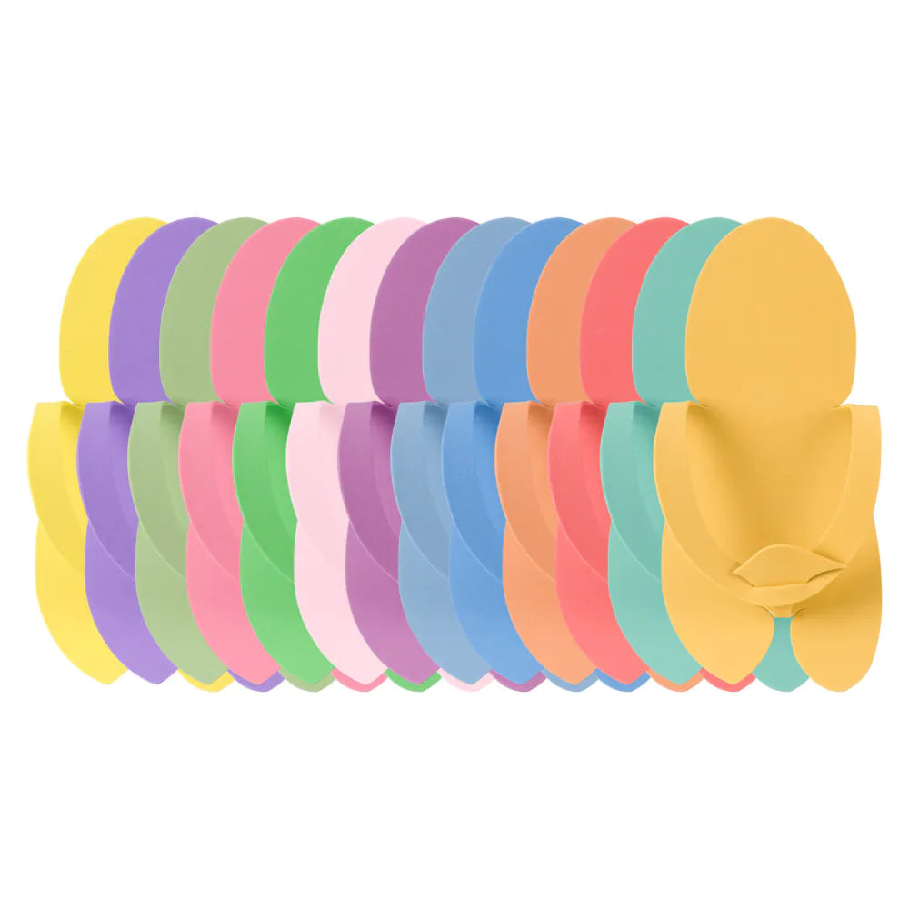 Engångsflipflops i Skum 10 par – Blandade Färger för Salong & Spa