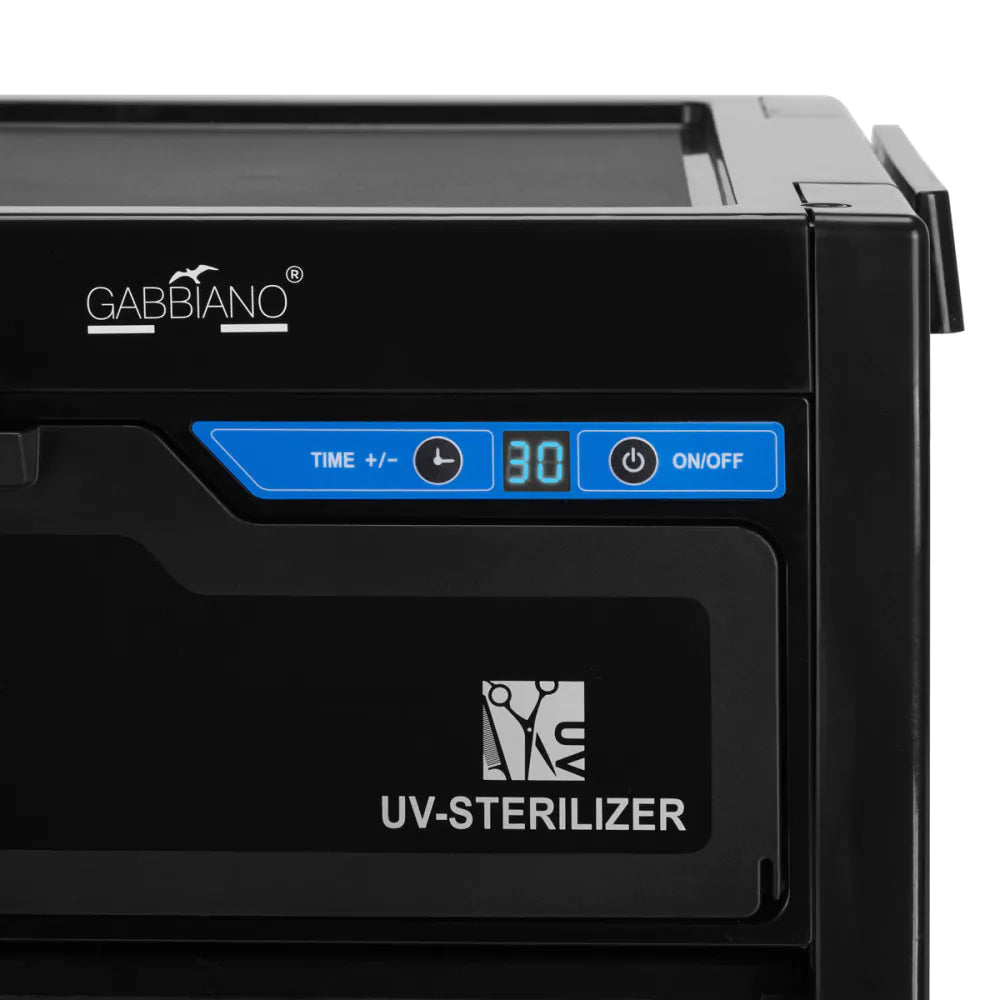 Gabbiano 68UV Frisörassistent med UV-Sterilisator – Svart