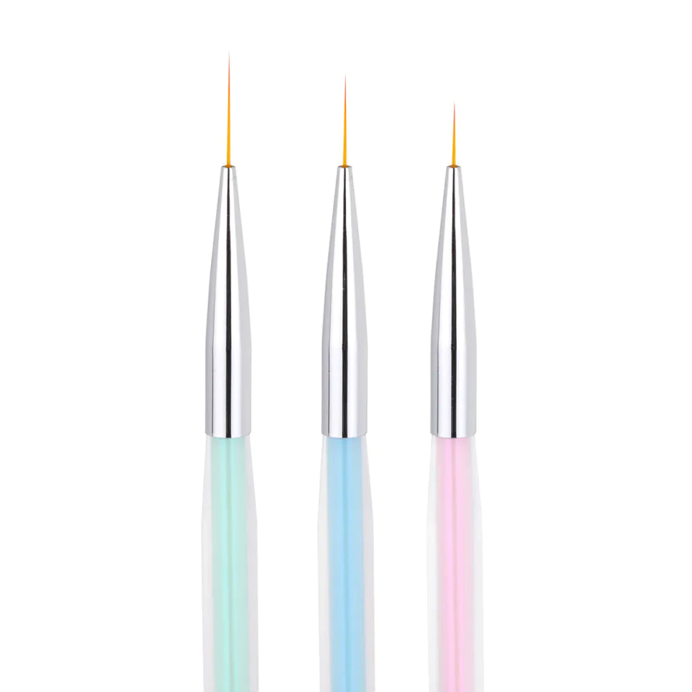 Set of 3 decorating brushes