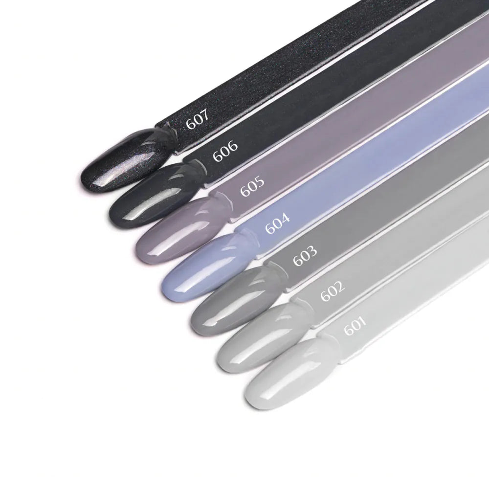 Kollektion Grey 606 – Professionellt Gellack
