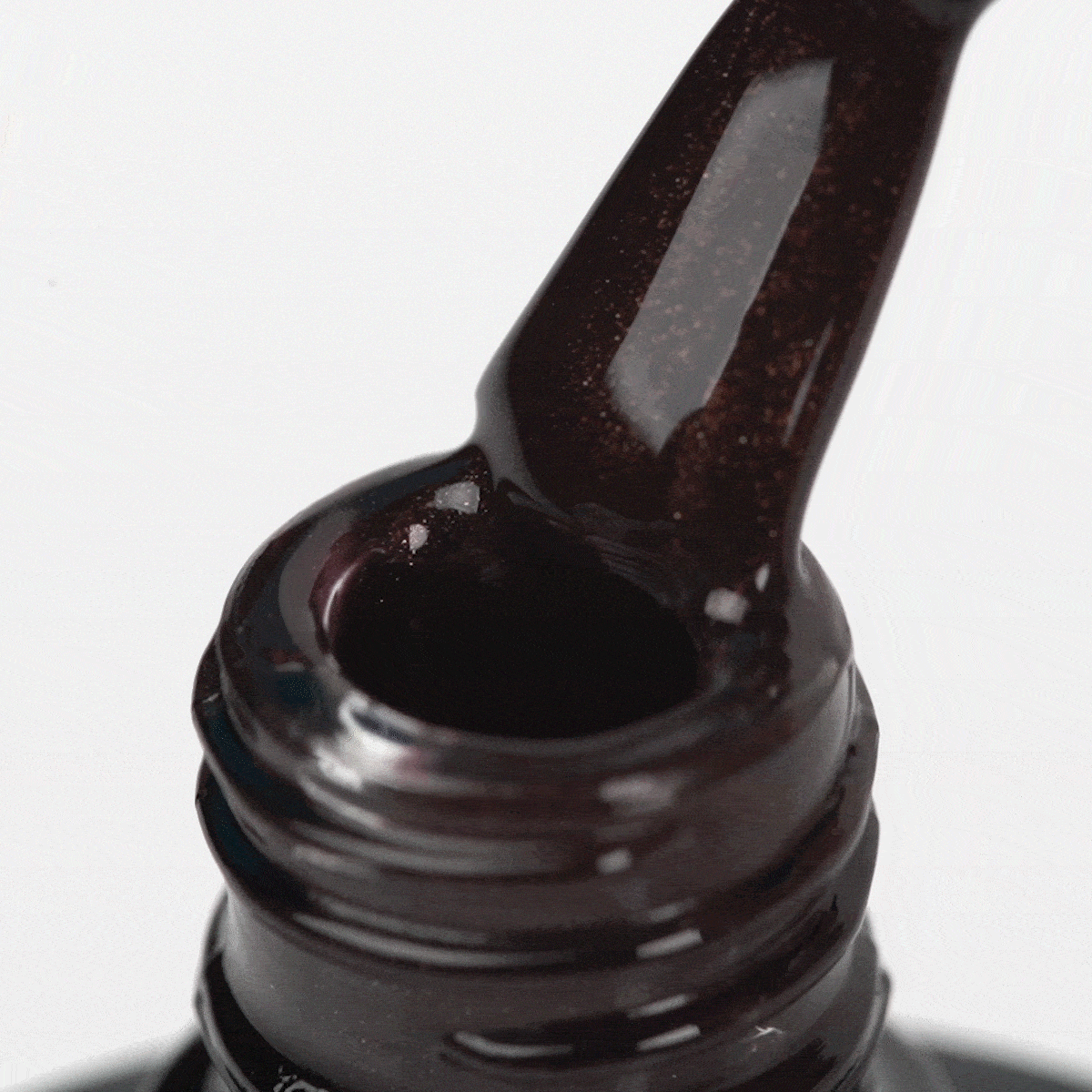OCHO NAILS Gellack Brown 808 5g – Professionellt Gellack
