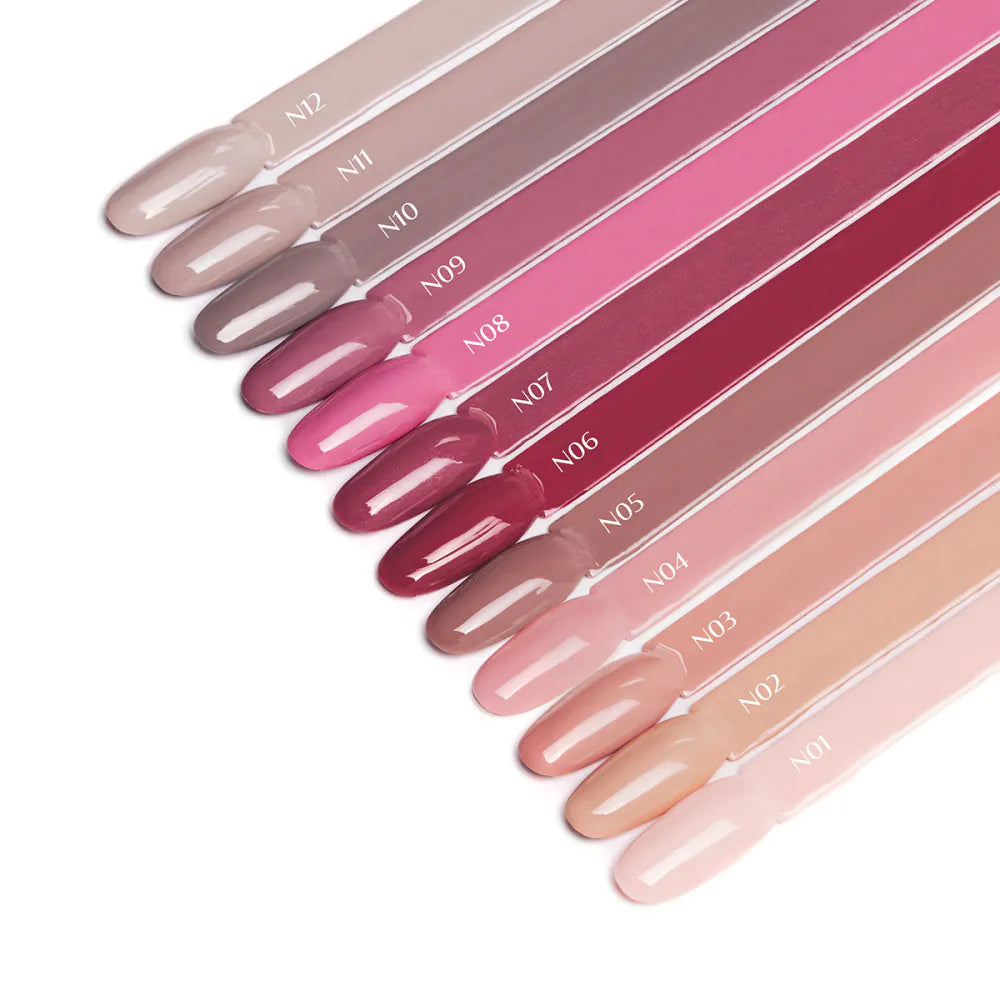 OCHO NAILS Gellack Nude N12 5g – Professionellt Gellack