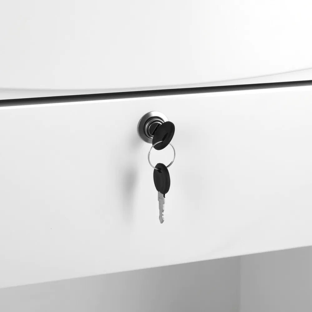 Gabbiano receptionsdisk vit