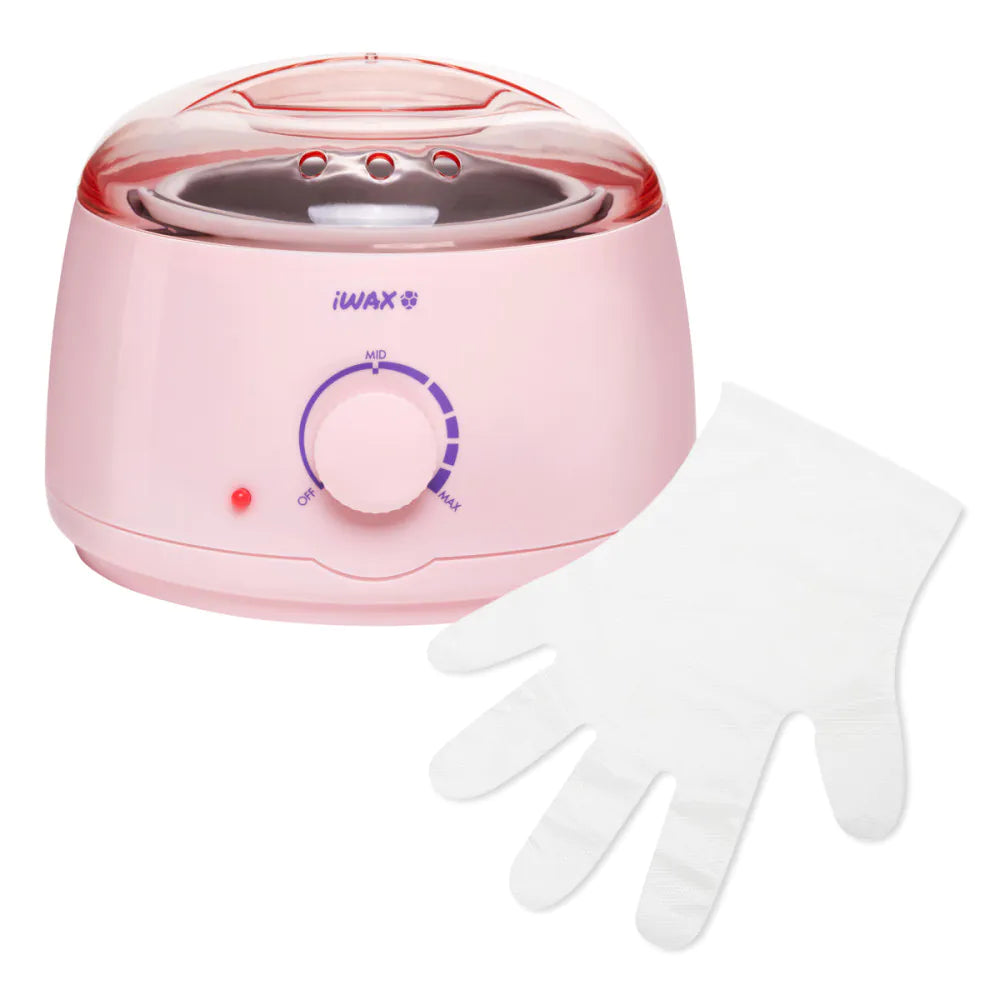 Vaxvärmare iWax 100 - Professionell Elektrisk Vaxapparat rosa