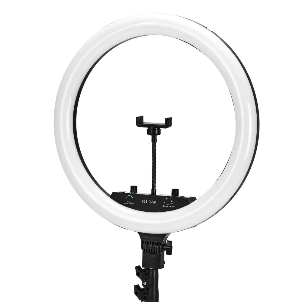 GLOW ringlampa ring 13" bsc med stativ 10W
