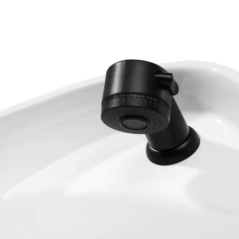Gabbiano Porto Schamponeringsstol – Mässing detaljer